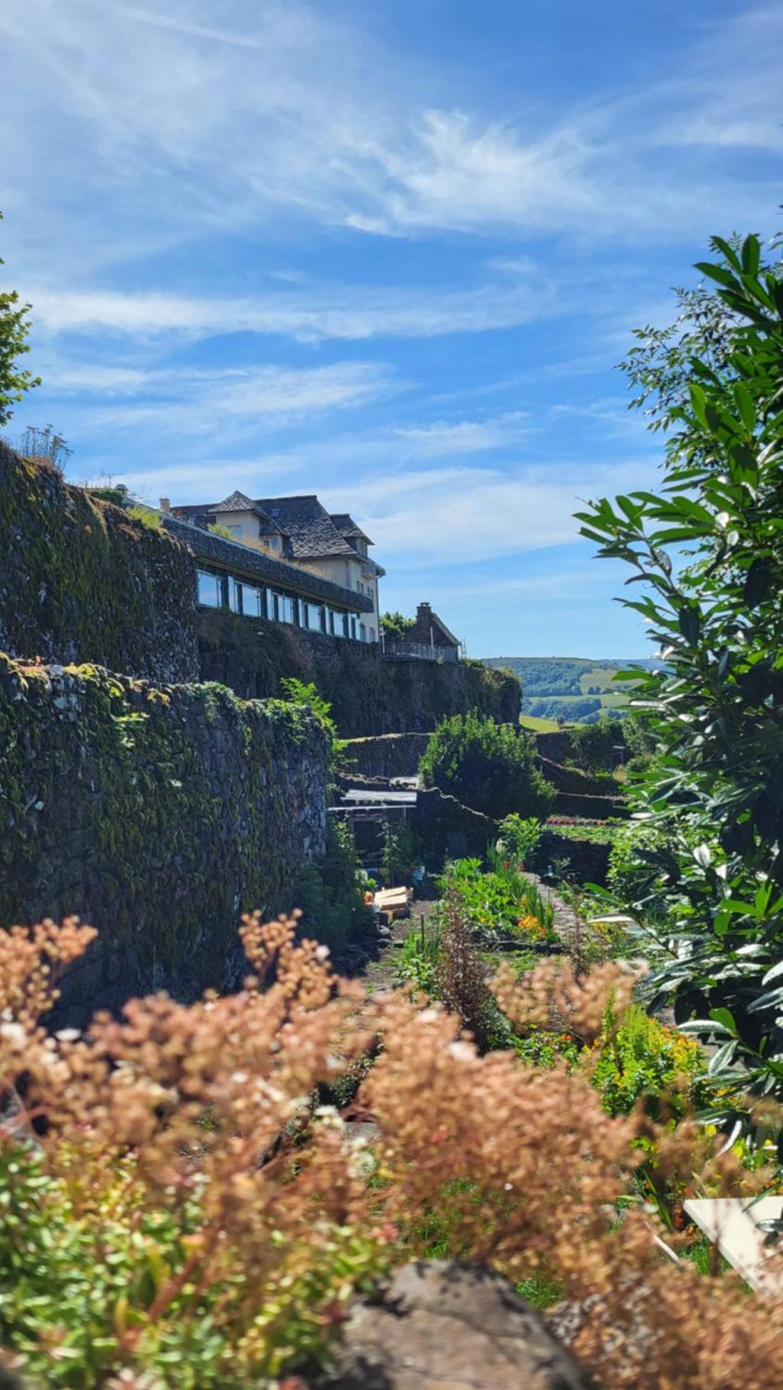 Logis Hotel Restaurant & Spa Les Remparts Salers Exteriör bild
