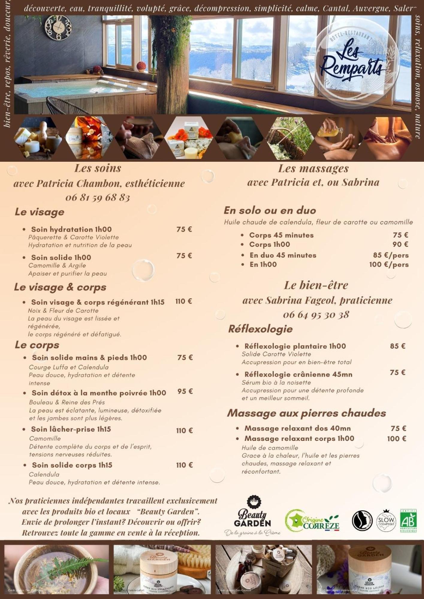 Logis Hotel Restaurant & Spa Les Remparts Salers Exteriör bild
